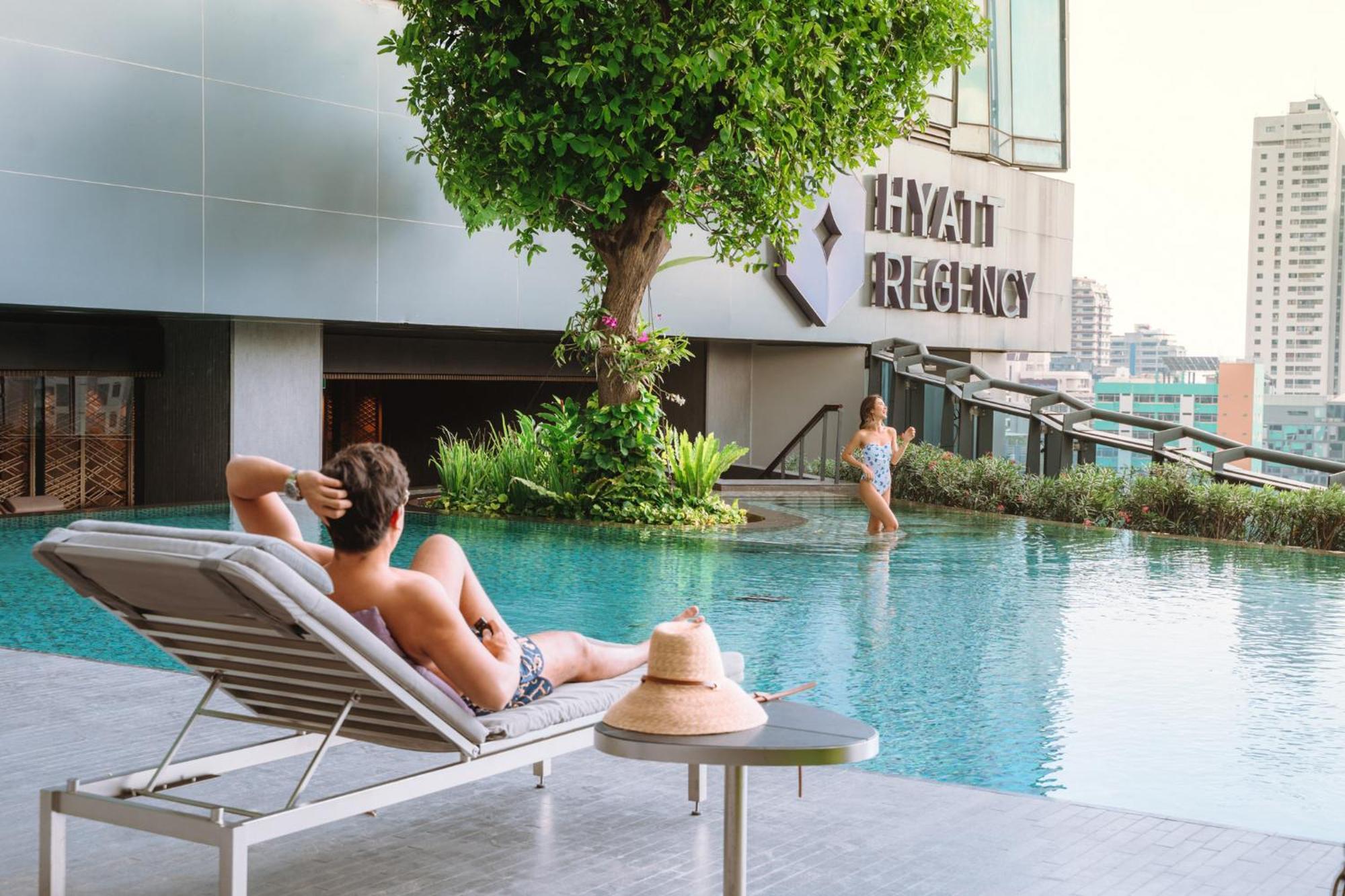 Hyatt Regency Bangkok Sukhumvit Otel Dış mekan fotoğraf